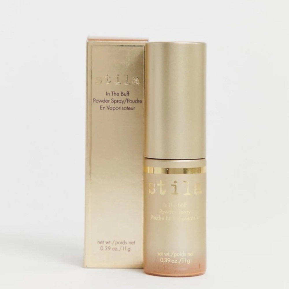 Stila In The Buff Loose Setting Powder Spray & Puff Light - Medium BNIB - Picture 7 of 16
